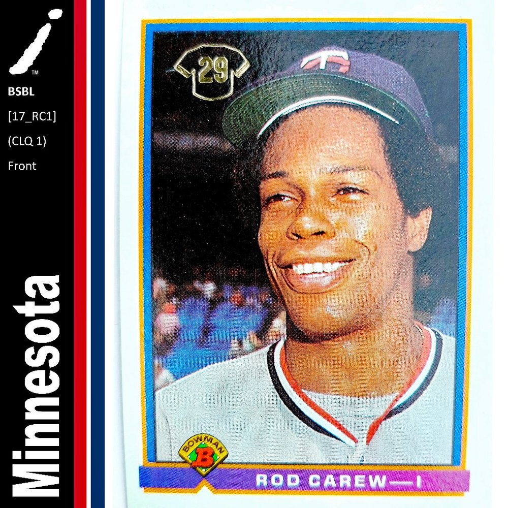 Minnesota Twins (Rod Carew) - BSBL [17_RC1]